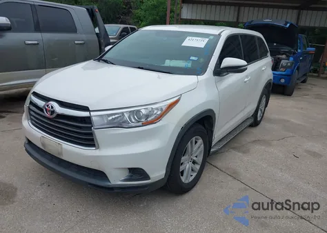 2015 Toyota Highlander Le from USA, damaged, VIN 5TDZARFH3FS010498